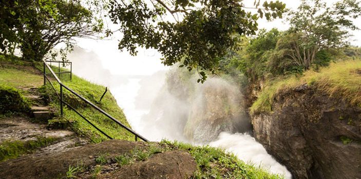 Hiking to the Top of the Falls with Avents Safaris